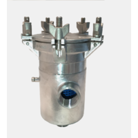 BSP Thread Bottom In/Side Out Strainer with Solid Lid