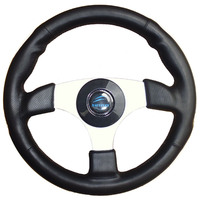BOAT STEERING WHEEL SPORTS MODEL 3 Spoke 13.4"-340mm 3/4" Shaft