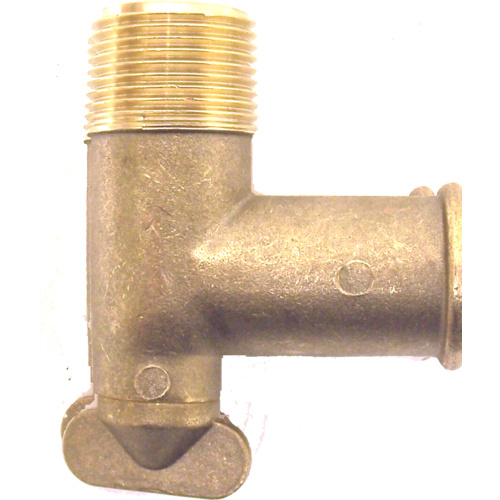 Mercruiser Drain Plug Elbow Bronze