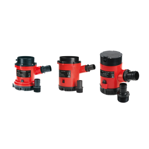 Heavy Duty Submersible Bilge Pump [Size: 1600 GPH, 12V]